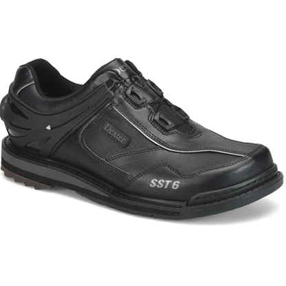 Picture of Dexter SST 6 Hybrid BOA Black Gunmetal Men's Right Hand Wide Bowling Shoes